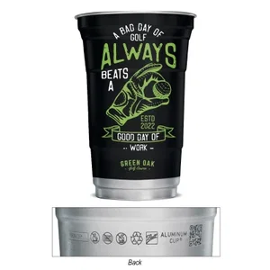 Top Cup Full Color Aluminum Cup — 4 Sizes