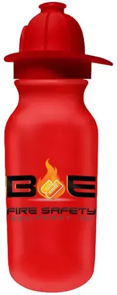 20 oz. Value Cycle Bottle w/Fireman Helmet Push'n Pull Cap — view 9