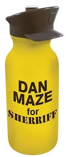 20 oz. Value Cycle Bottle with Police Hat Push 'n Pull Cap — view 2