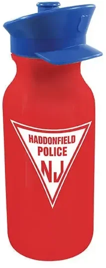20 oz. Value Cycle Bottle with Police Hat Push 'n Pull Cap — view 3