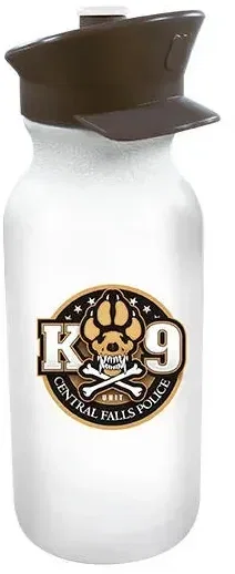 20 oz. Value Cycle Bottle with Police Hat Push 'n Pull Cap — view 9