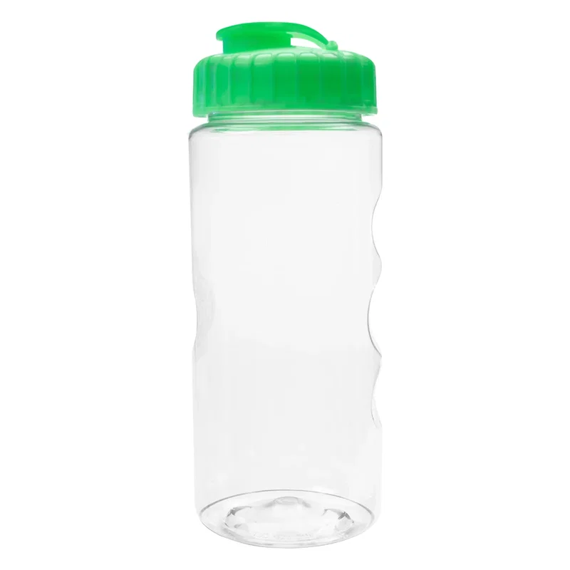 Refillable drinkware standing on a gym bench