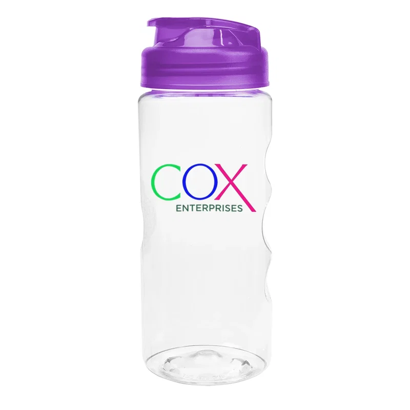 Bottle carried in one hand after a run