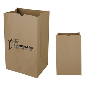 20# Short SOS Kraft Paper Bag – 8.25" x 13.62"