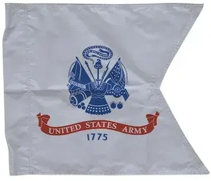 20" x 27.75" Guidon Military Sized Nylon Flag Double-Sided