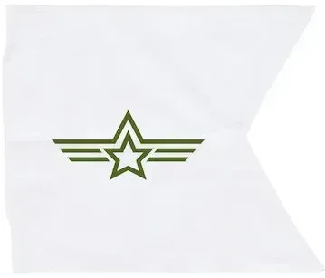 20" x 27.75" Polyester Guidon Flag Single-Sided