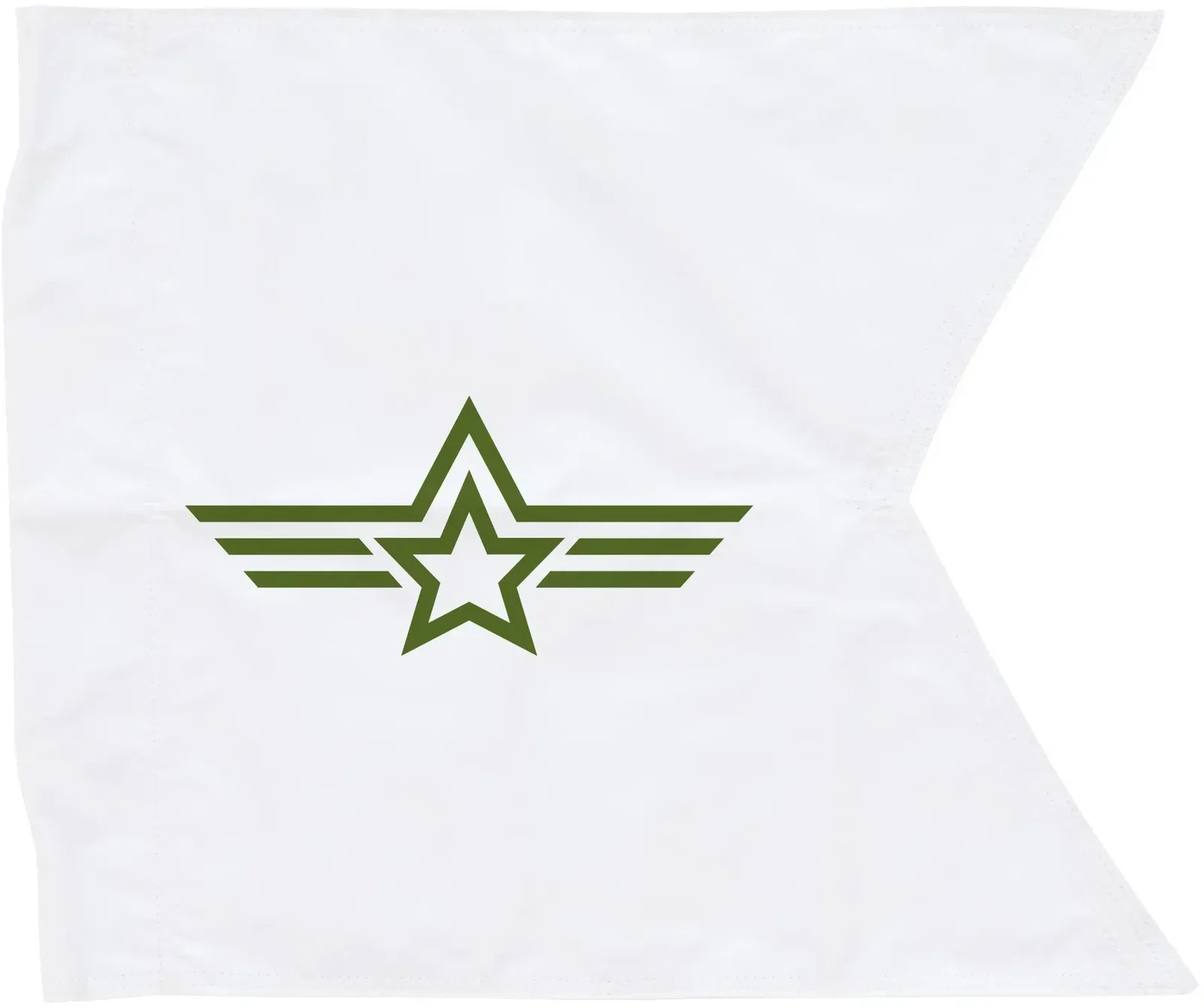 20" x 27.75" Polyester Guidon Flag Single-Sided — view 2