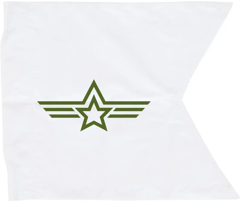 20" x 27.75" Polyester Guidon Flag Single-Sided — view 2
