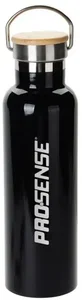 Bamboo Top Stainless Steel Vacuum Bottle - 20 oz