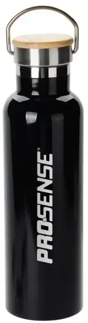 Bamboo Top Stainless Steel Vacuum Bottle - 20 oz