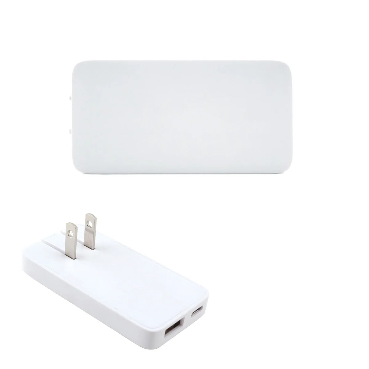 Prongs on the back of the slim adapter