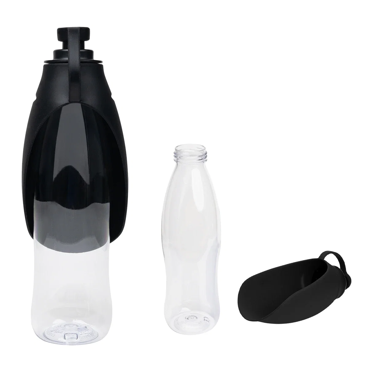 Bowl section detached from the bottle
