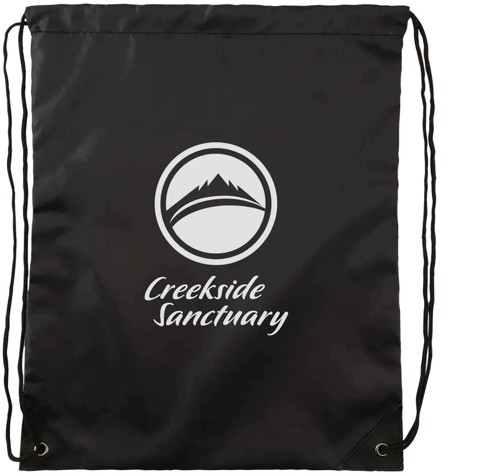 Customized RPET Drawstring Backpack — view 3