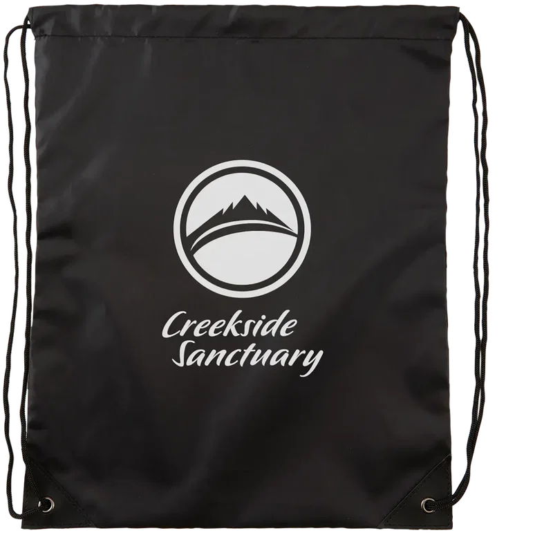 Customized RPET Drawstring Backpack — view 3
