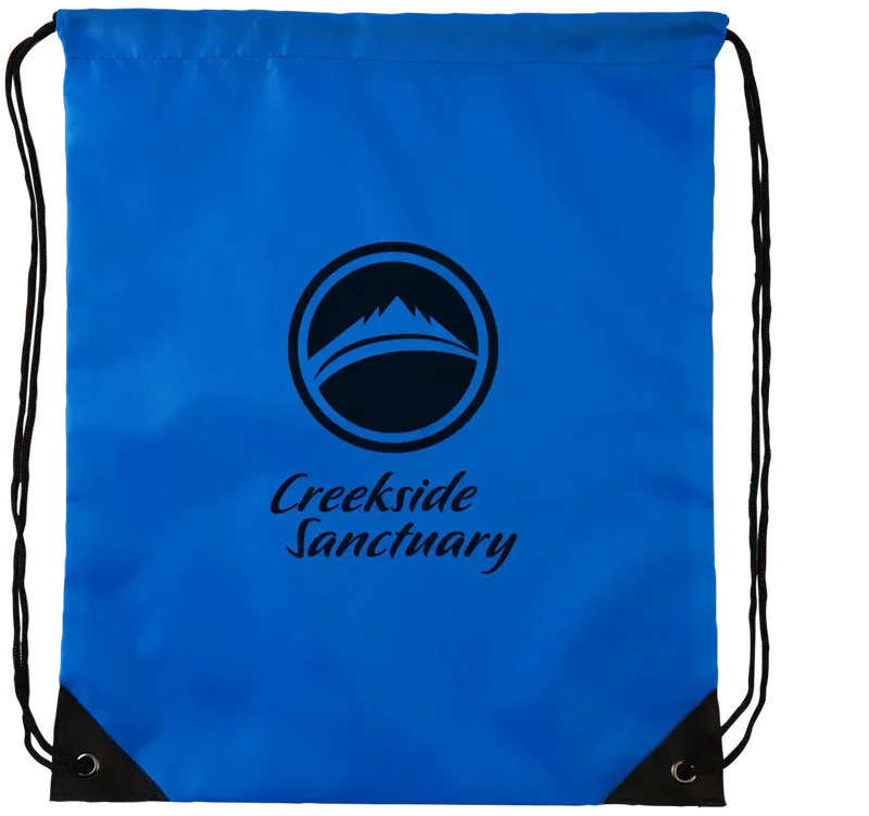 Customized RPET Drawstring Backpack — view 4