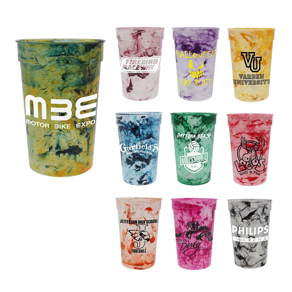 22 oz. Confetti Stadium Cup