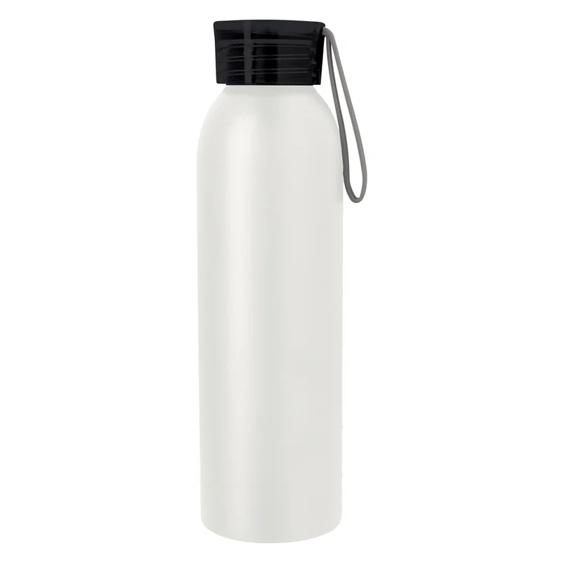 Reusable canteen shown ready for a company logo