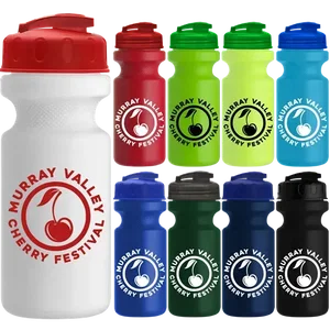 Recycled Bike Bottle with Flip-Top Lid (22 oz.)