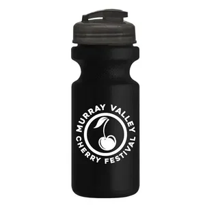 Recycled Bike Bottle with Flip-Top Lid (22 oz.)