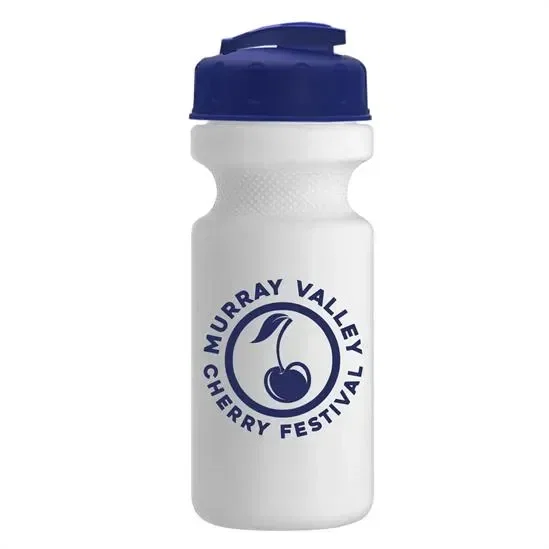 Recycled Bike Bottle with Flip-Top Lid (22 oz.) — view 4