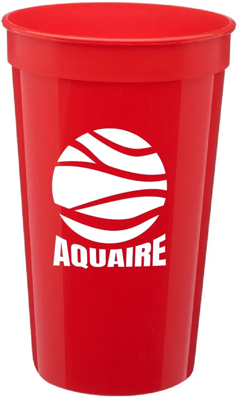 22 oz. Fantastic Plastic Stadium Cups (1 Color) — view 2