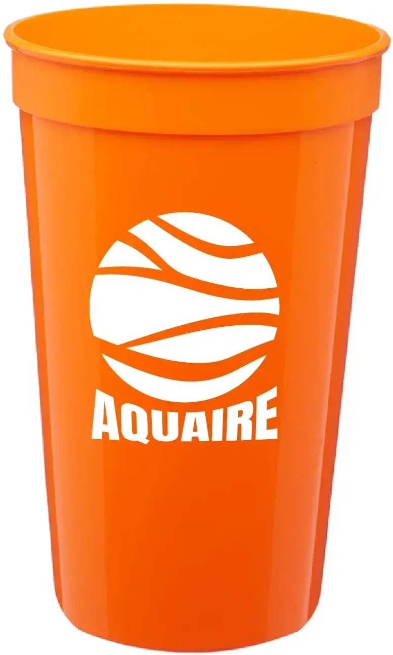 22 oz. Fantastic Plastic Stadium Cups (1 Color) — view 3
