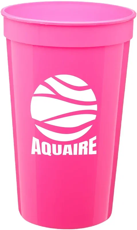 22 oz. Fantastic Plastic Stadium Cups (1 Color) — view 8