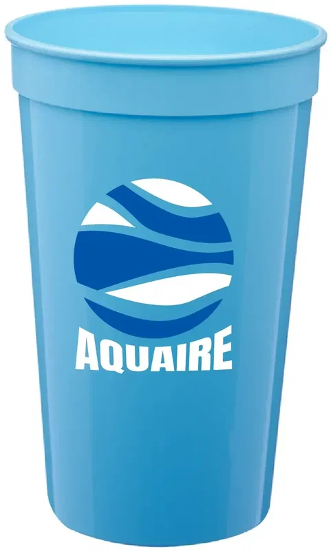 22 oz. Fantastic Plastic Stadium Cups (2 Color) — view 10