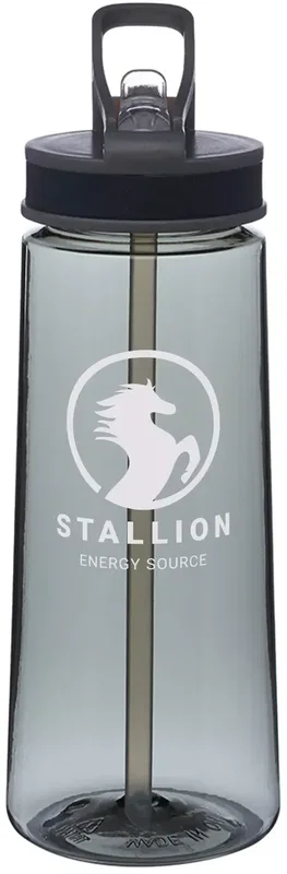 JOG Sports Tritan Water Bottle with Straw (22 oz., 2 Color Imprint) — view 5