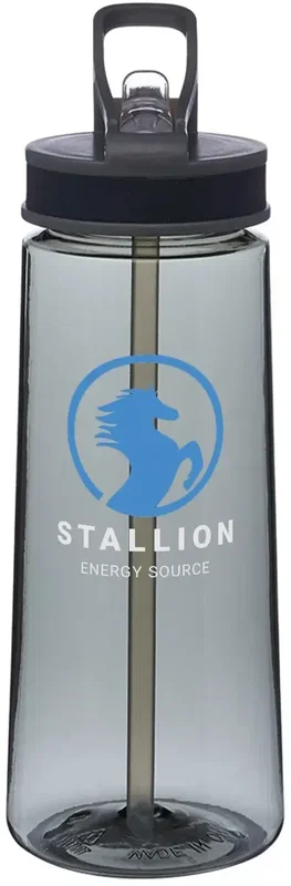 JOG Sports Tritan Water Bottle with Straw (22 oz., 2 Color Imprint) — view 6