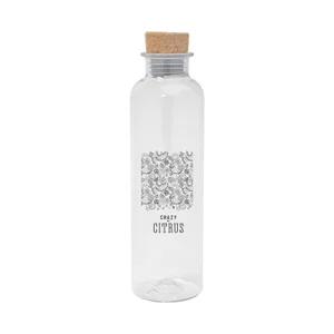 22 Oz. Maddie rPET Bottle With Cork Lid