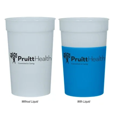 Two cups nested inside each other