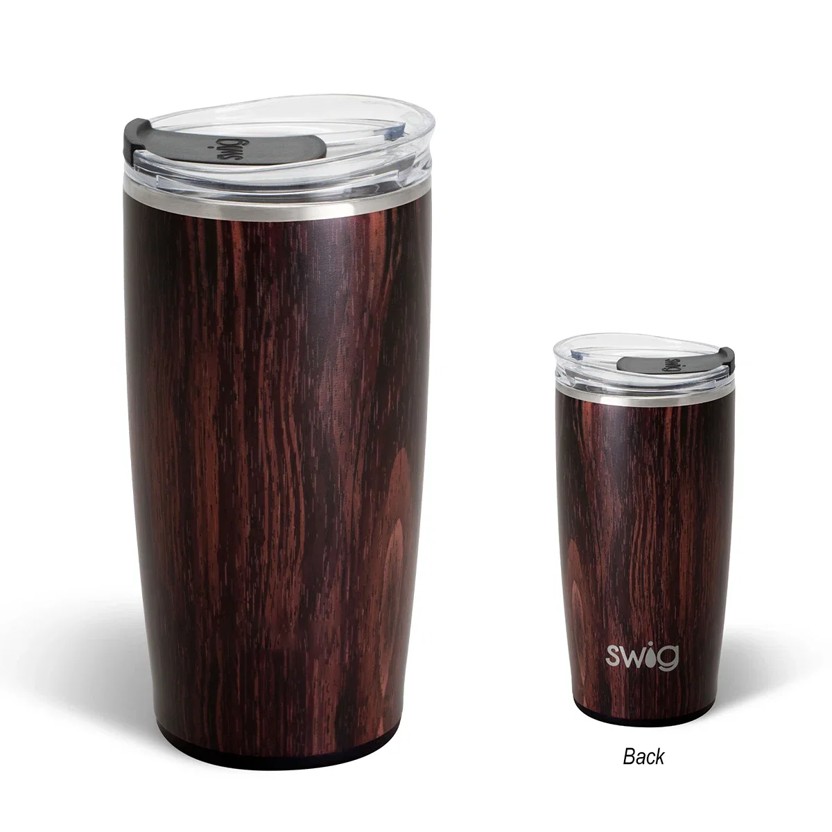 Cup shown with its lid in place