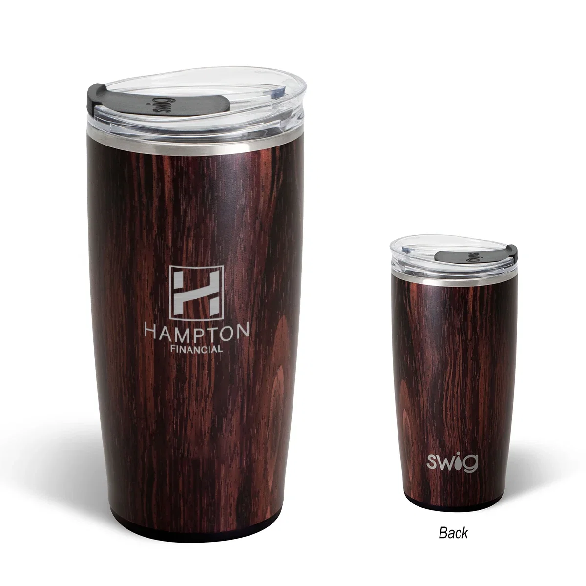 Set on a desk within easy reach
