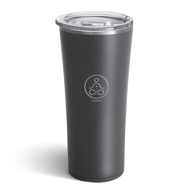 22 Oz. Swig Life™ Gray Stainless Steel Tumbler — view 3