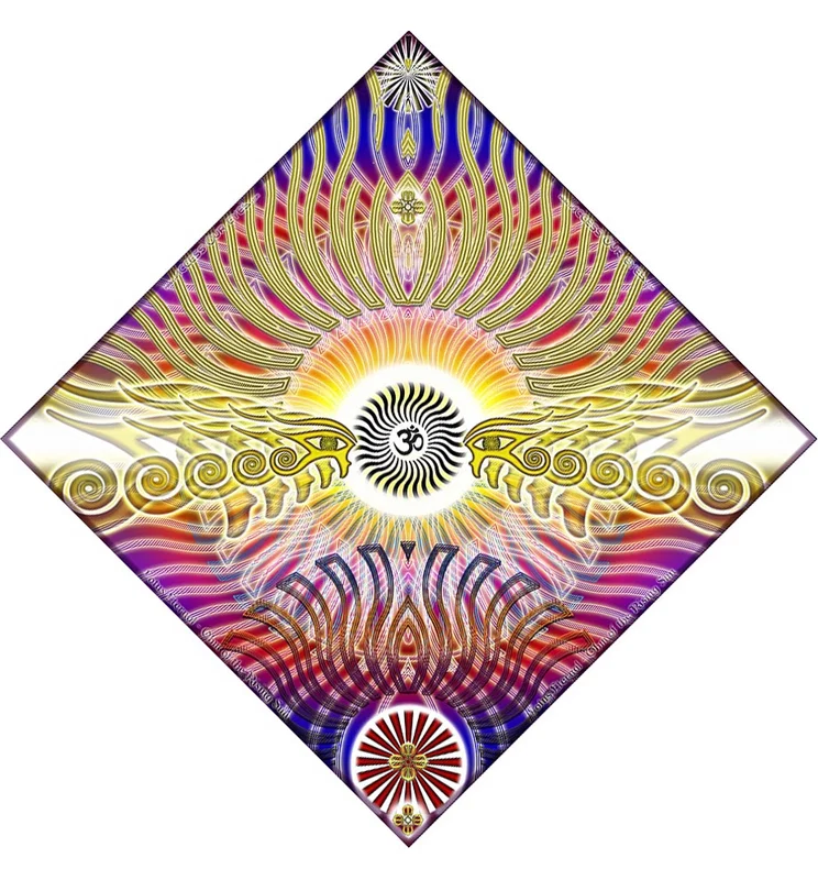 22" x 22" Full Color Bandana — view 2