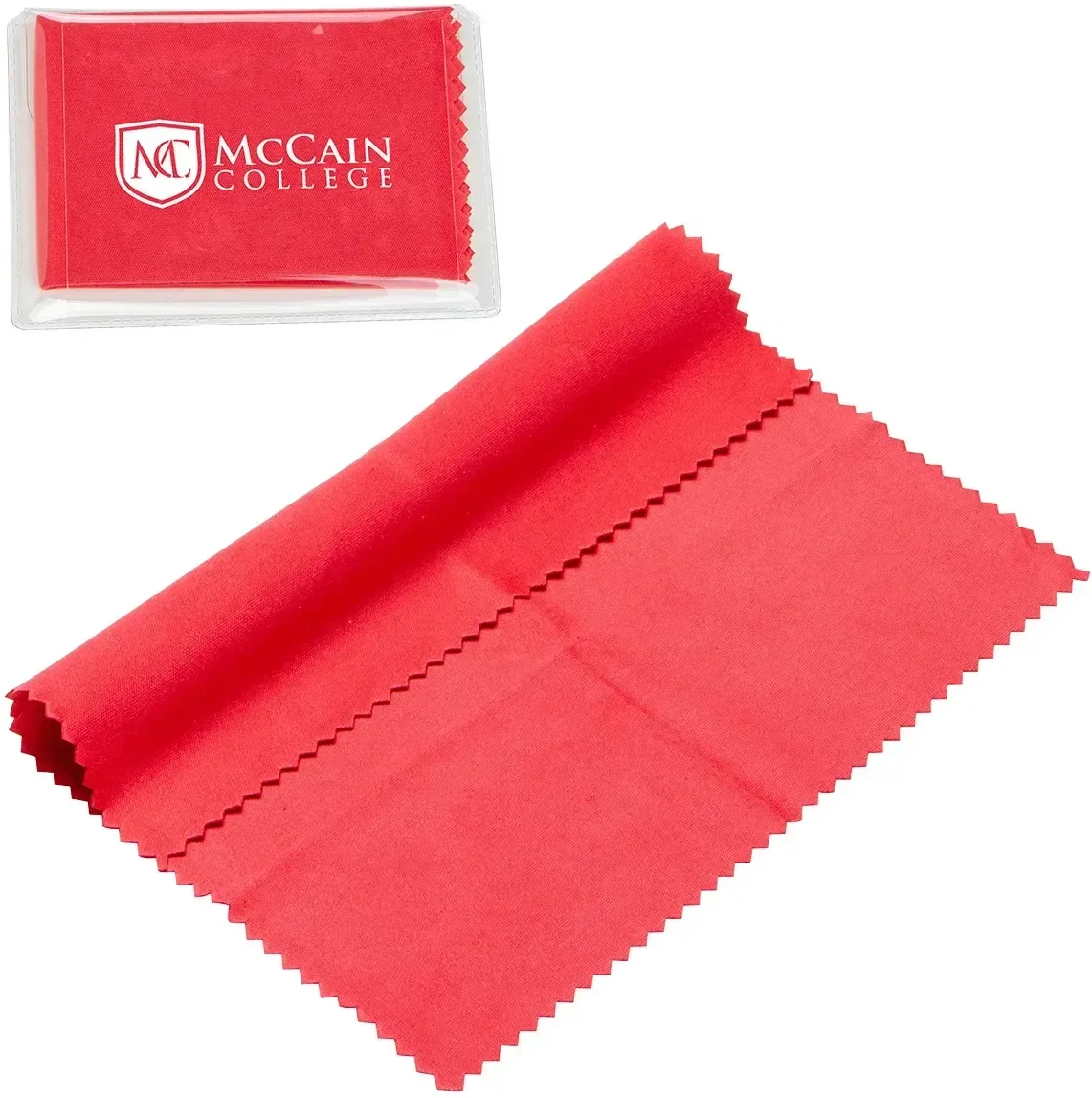 Custom 220GSM microfiber cloth close-up showing soft weave texture