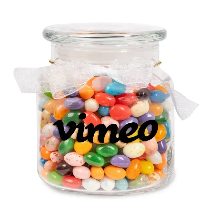 22oz. Glass Jar - Hershey's Chocolate Kisses — view 4