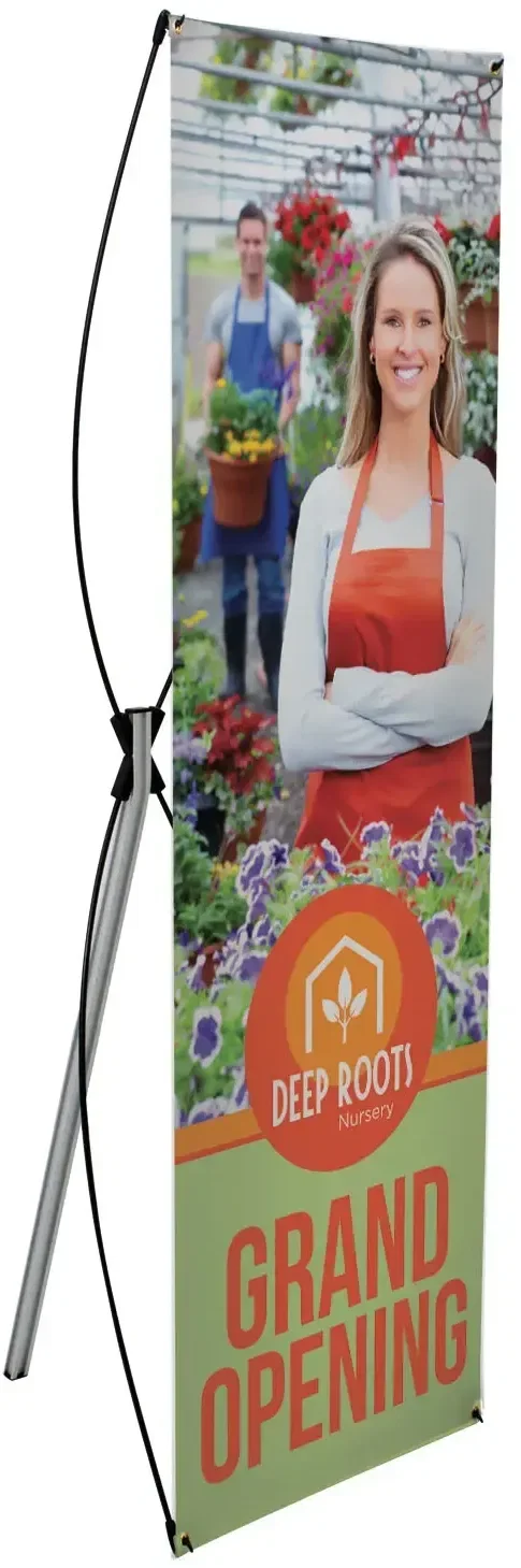 23.5" x 70" Euro-X Banner Display Kit — view 3