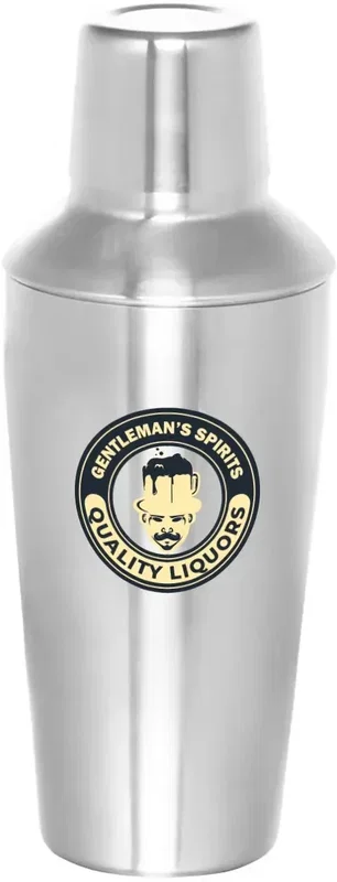 Custom Stainless Steel Cocktail Shaker - 24.6oz โ view 1