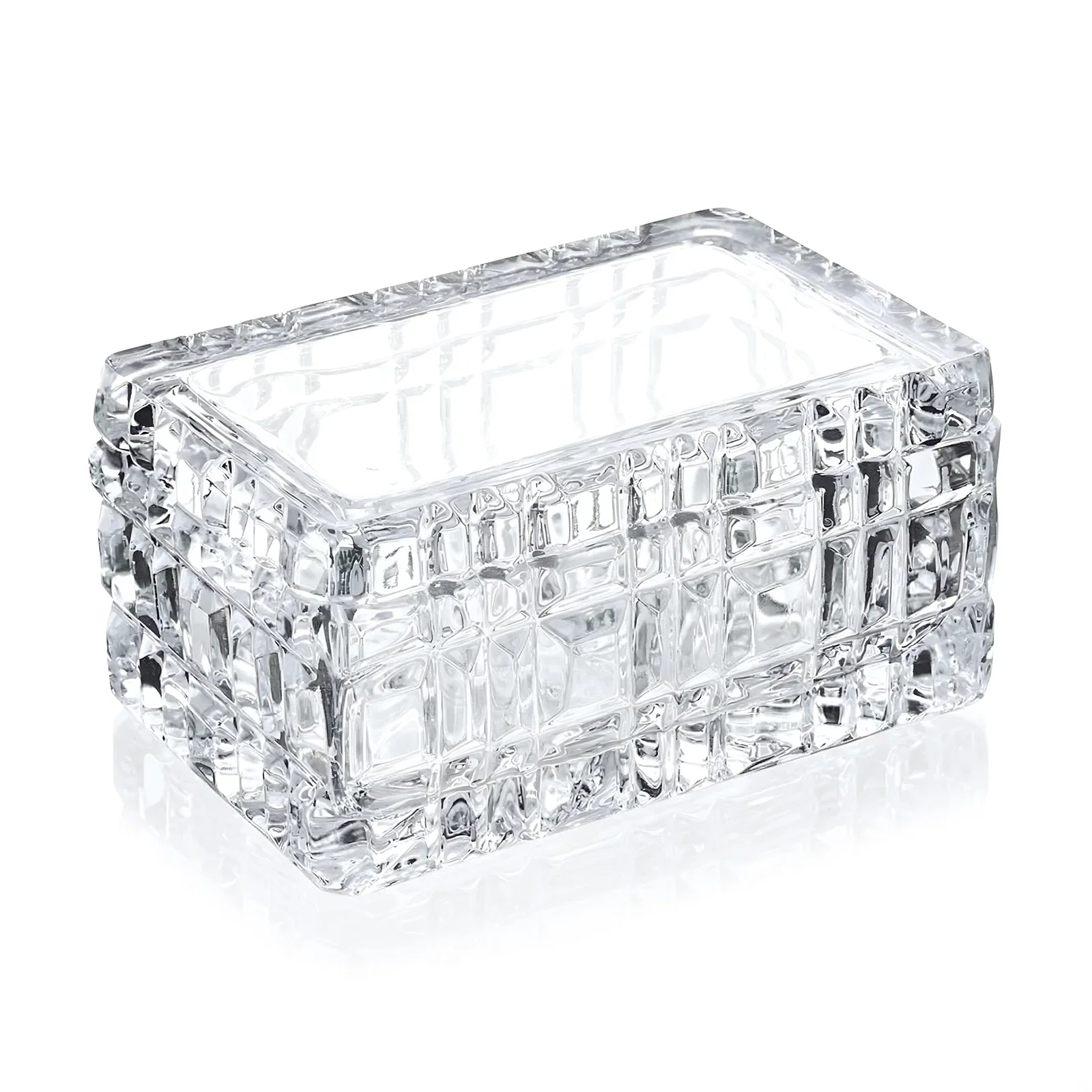 24% Lead Crystal Trinket Box — view 7