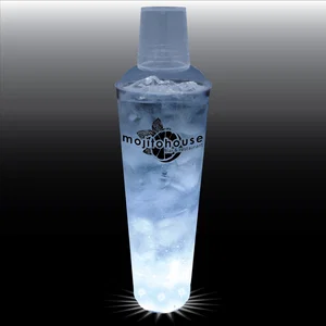 24 oz. 3 Piece Plastic Cocktail Shaker