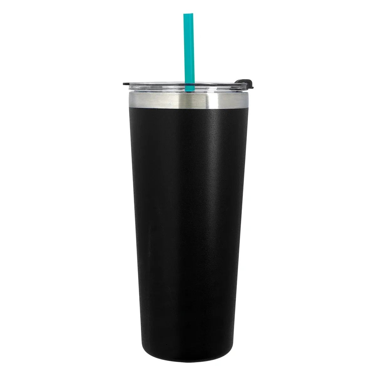 White version of the tapered tumbler shown straight on