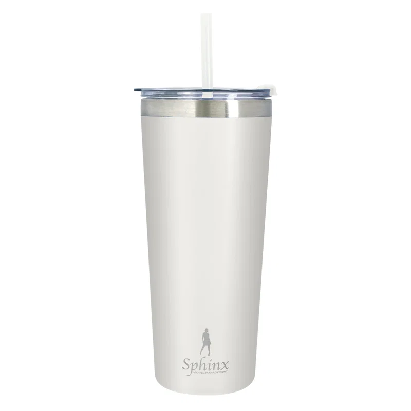 Straw opening viewed from directly above the lid