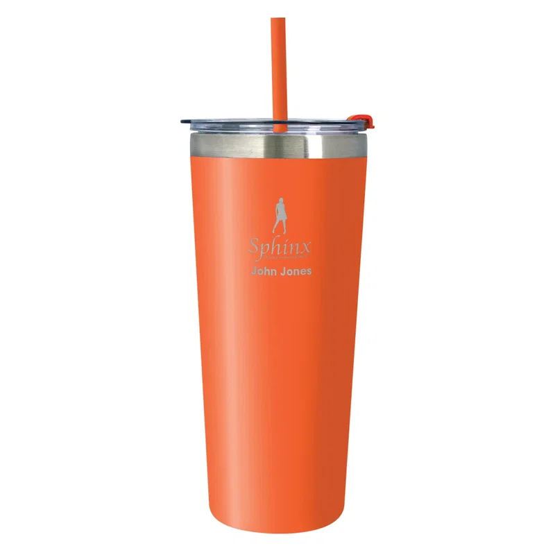 Everyday travel cup pictured from a low angle