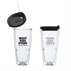 Personalized 24 oz. Comet Tumbler with Matching Straw and Lid