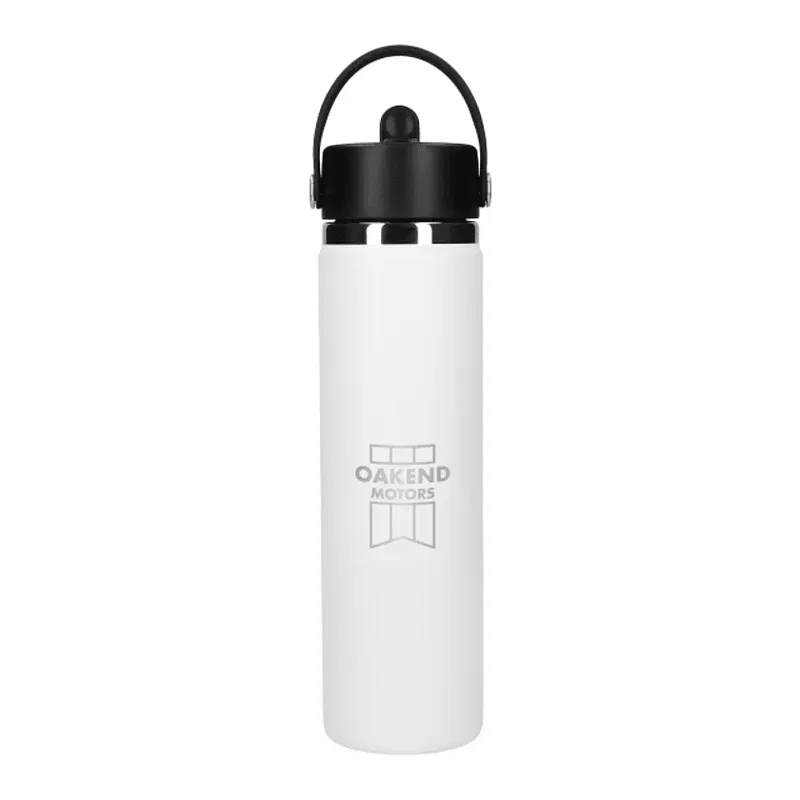 24 oz. Custom Hydro Flask Wide Mouth Water Bottle  — view 8