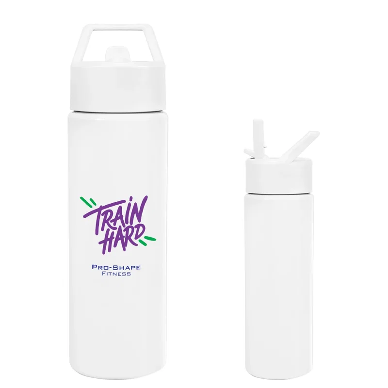 Reverse angle with the lid seated on the bottle.