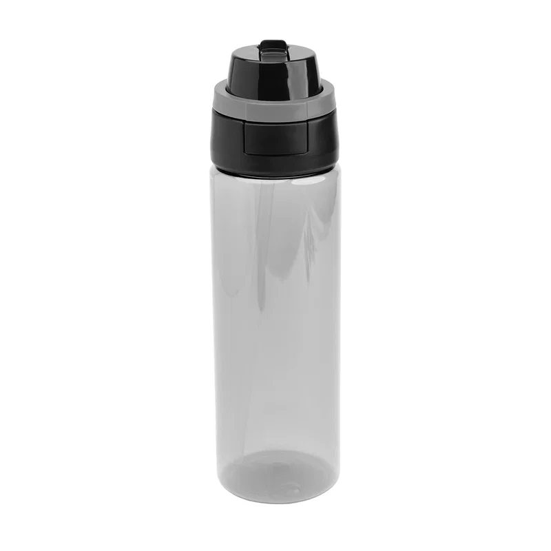 Cap flipped open to reveal the wide chug opening