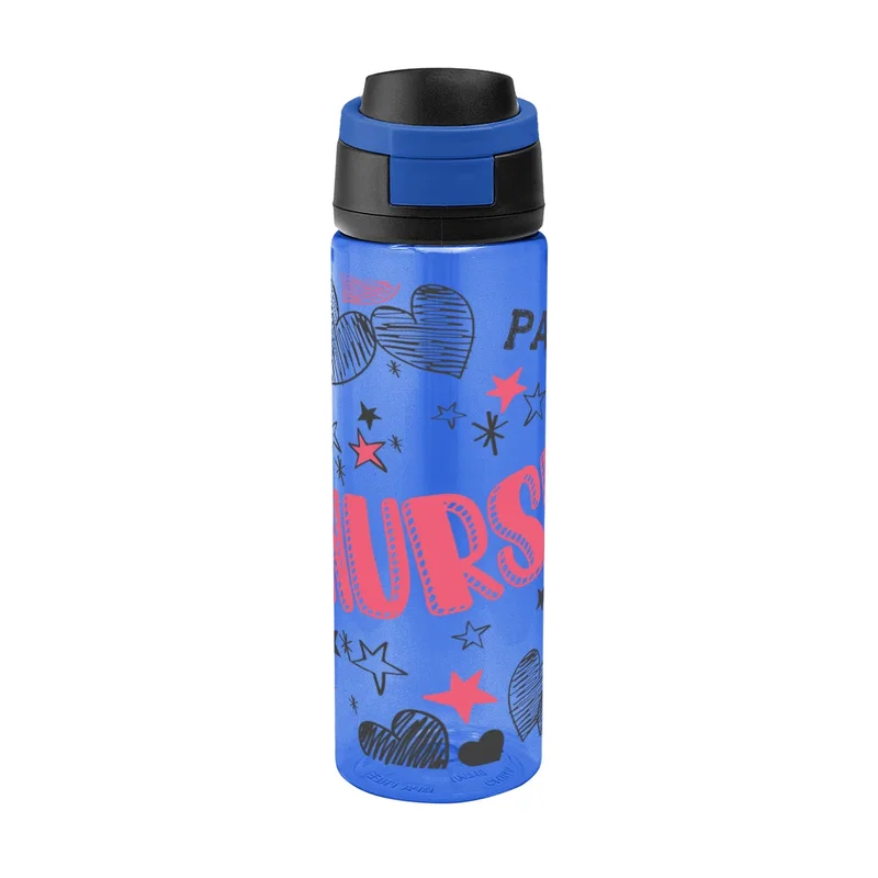 Base of the bottle resting on a flat surface